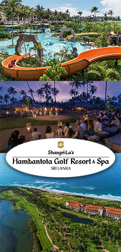 Family adventure at Shangri-La's Hambantota Golf Resort & Spa, Sri Lanka